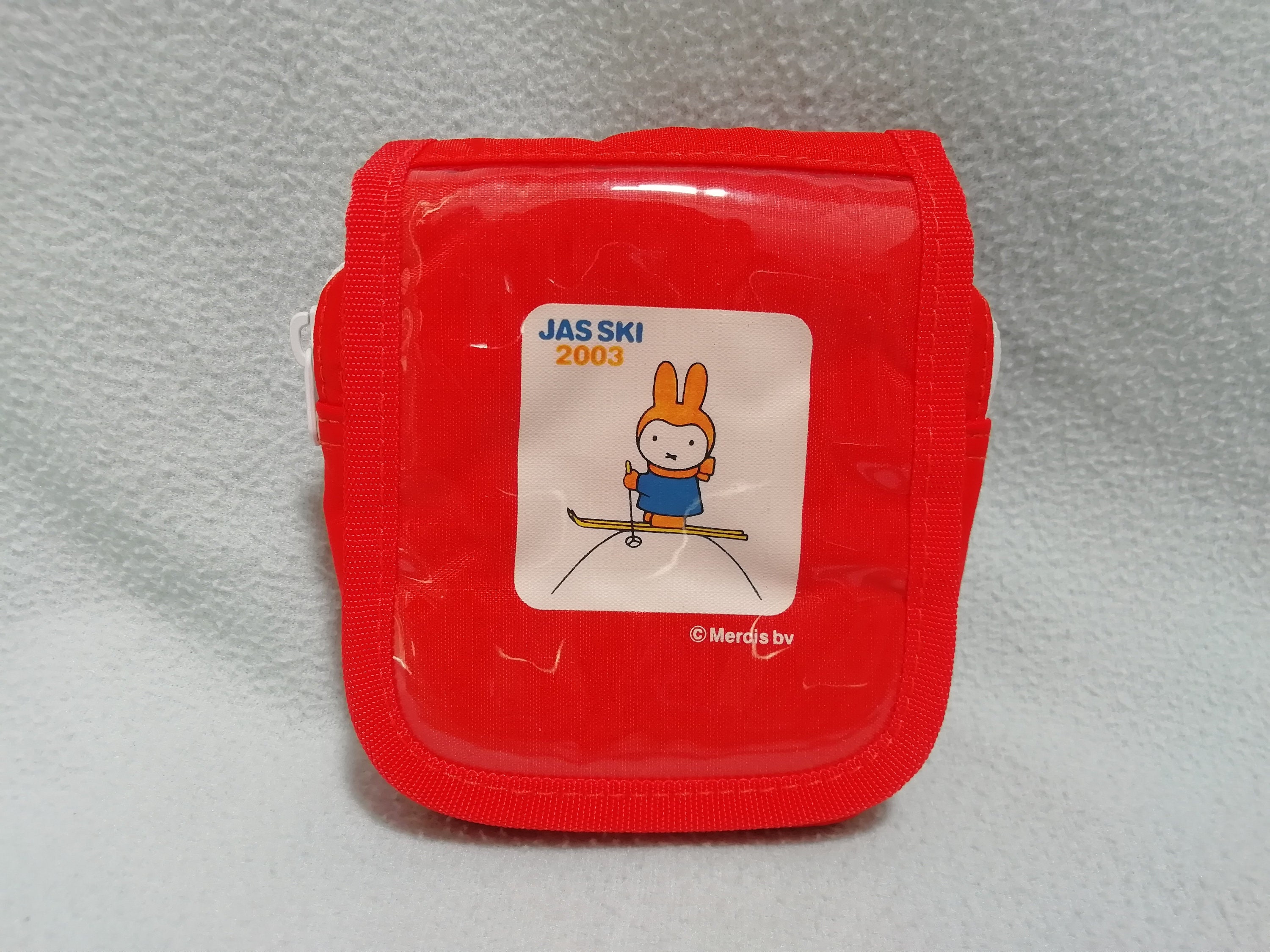 Buy Vintage 2003 Miffy Wallet Pouch Zipper Bag Hook Clip / Ice Ski