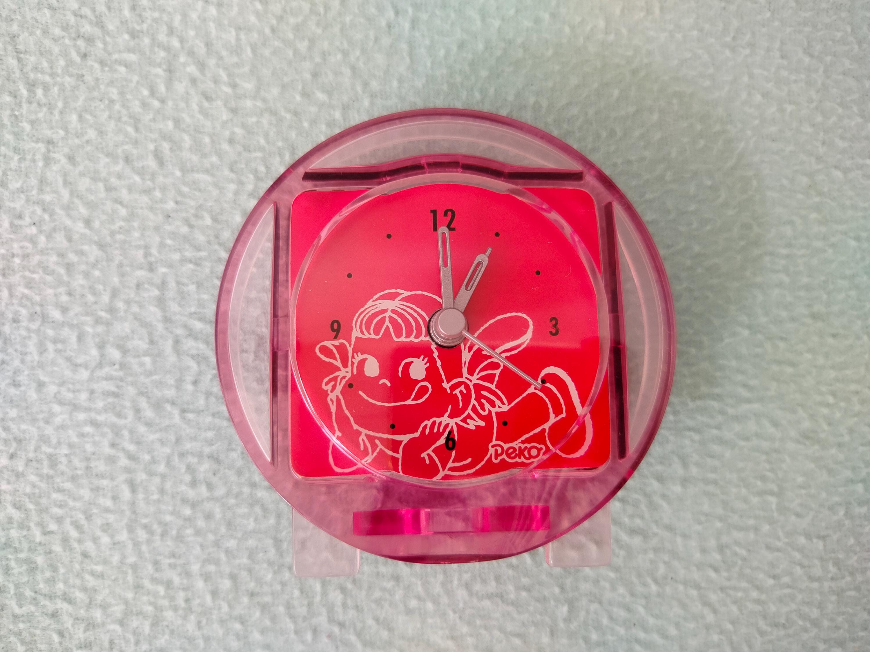 Vintage Peko-chan Alarm Clock/ Milky Fujiya Japan Kawaii Candy
