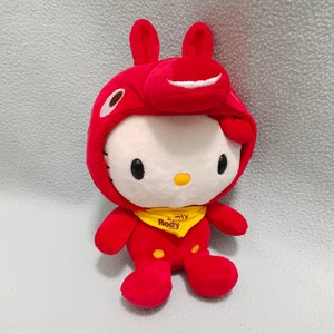 Hello Kitty Rody Horse Costume Plush Doll Sanrio 7" Stuffed Animal Soft Toy Decor Retro Japan Mascot Cat Cartoon Kawaii