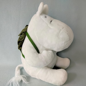 Moomin Relaxing Trip Smiling Moomin Plush 12&quot; /Ichiban Kuji Prize A Cute Kawaii Cartoon / Soft Toy Stuffed Animal Home Decor