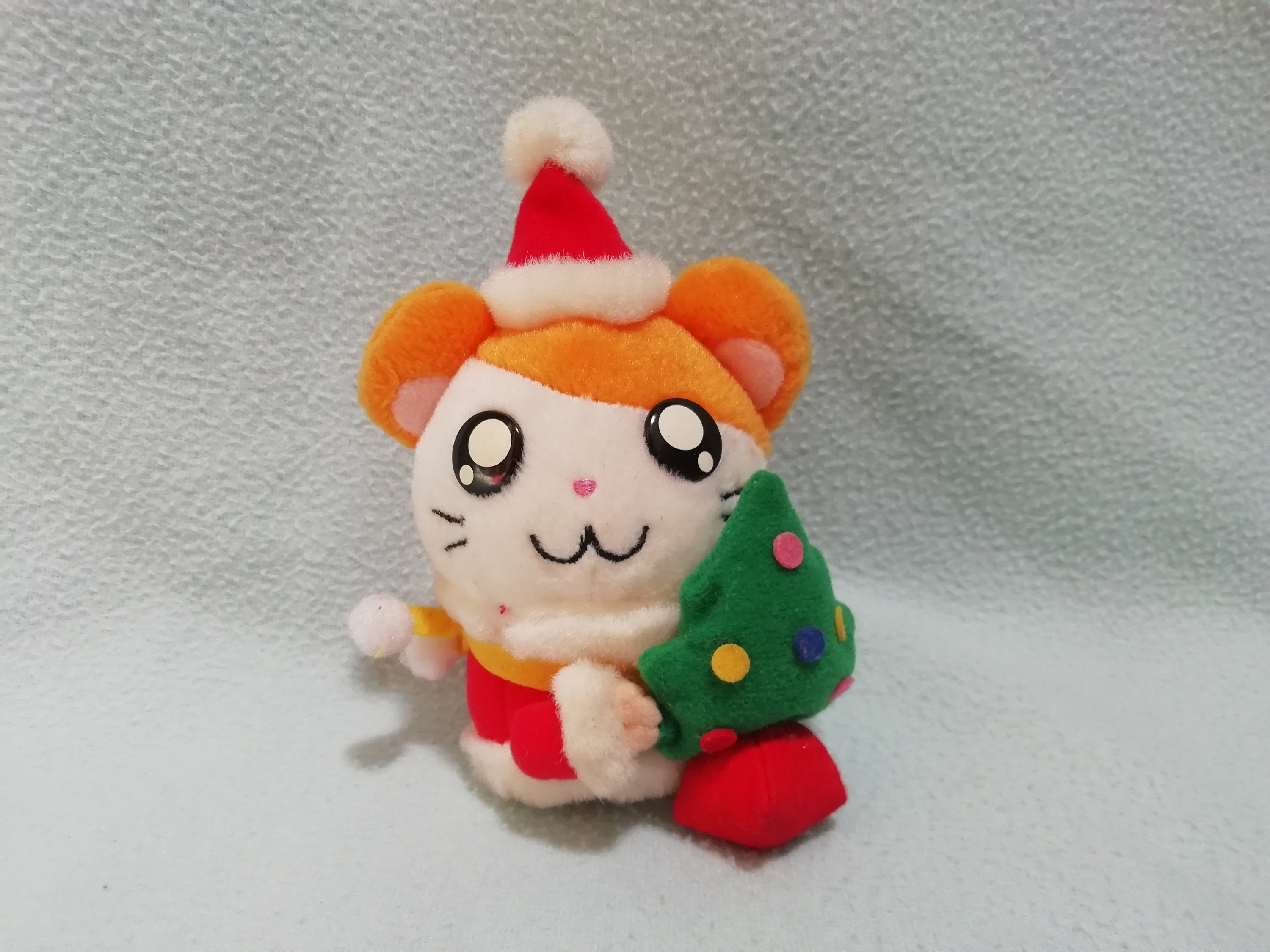 【希少】レトロ ハム太郎 ぬいぐるみ クリスマス サンタ マスコット 当時物 ヴィンテージ とっとこハム太郎 フィギュア ぬいぐるみ