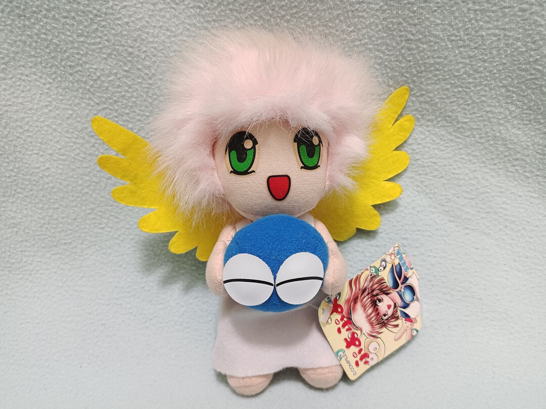 1995 Vintage Puyo Puyo Plush Sega Compile Game Anime Soft Toy Doll 