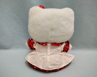 Vintage 2002 Hello Kitty Plush Doll Sanrio 10