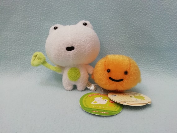 RARE San-x Tsugi No Hi Keroli Frog of Tomorrow /green Frog Yellow