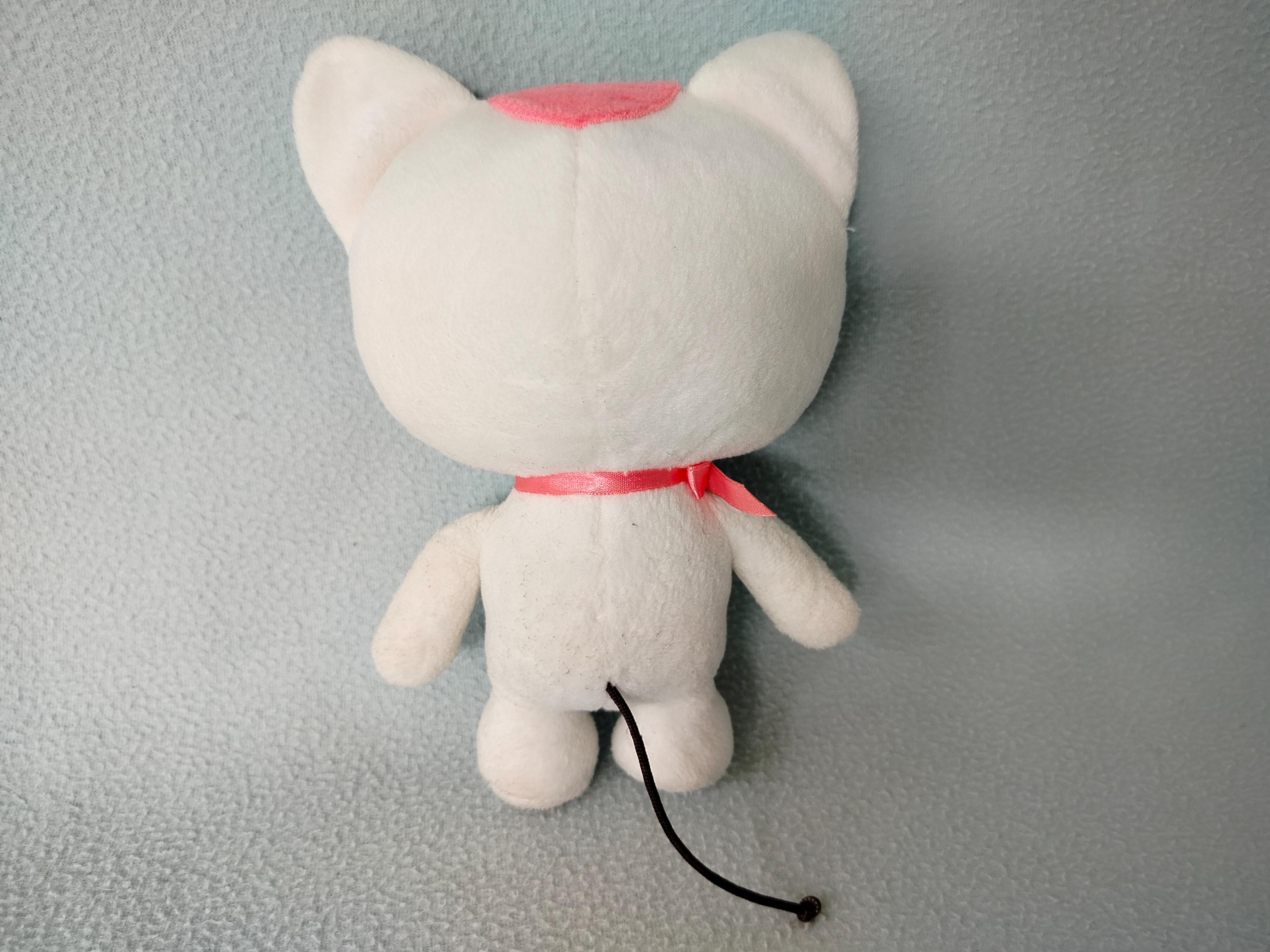 Vintage Sanrio Nijihan 100 Catsworld Hello Kitty Plush Doll 8