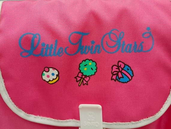 Vintage 1993 Sanrio Little Twin Stars Backpack Ki… - image 3