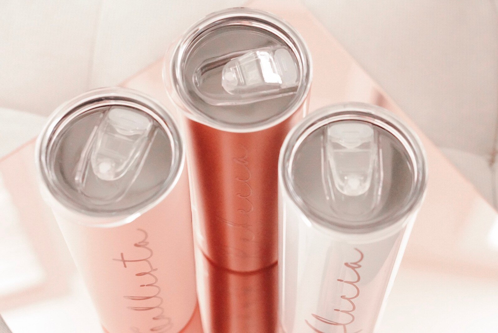 Personalized Drink Tumblers 20 oz Bridesmaid Proposal Gift Etsy