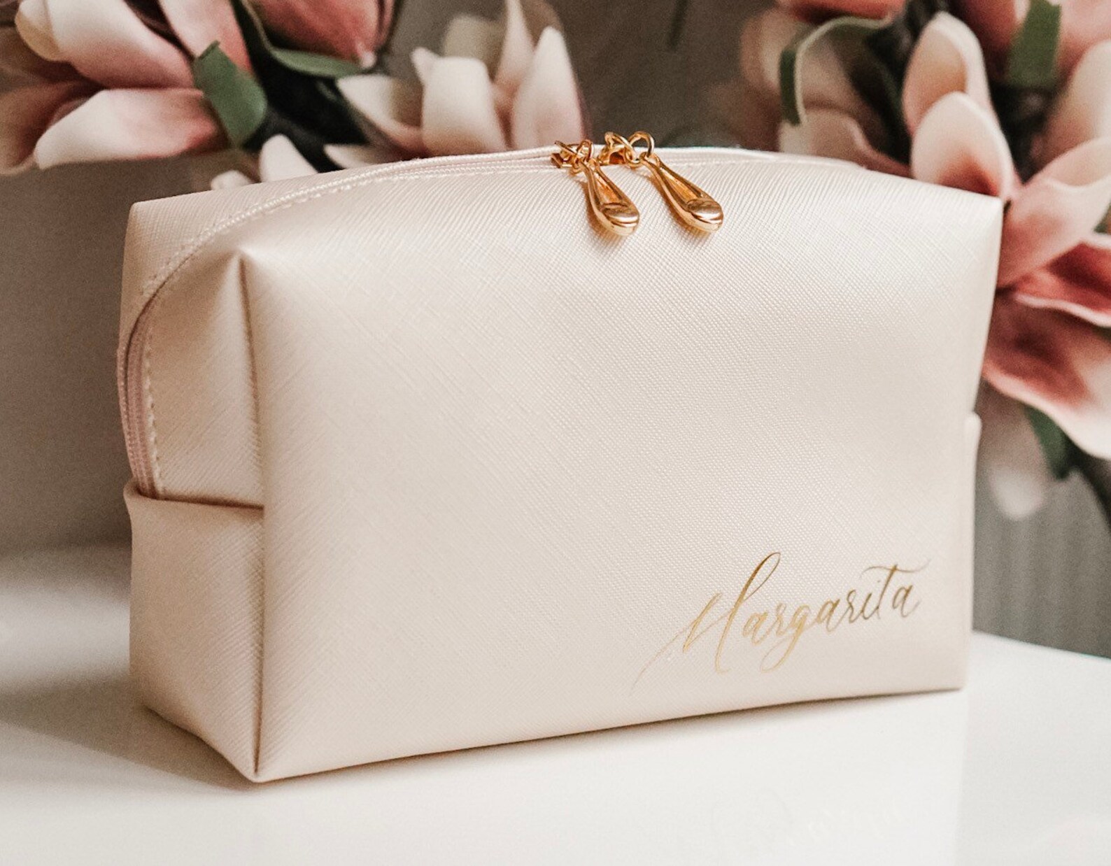 Personalized Makeup Bag Toiletry Bag Bridesmaid Bag - Etsy Canada