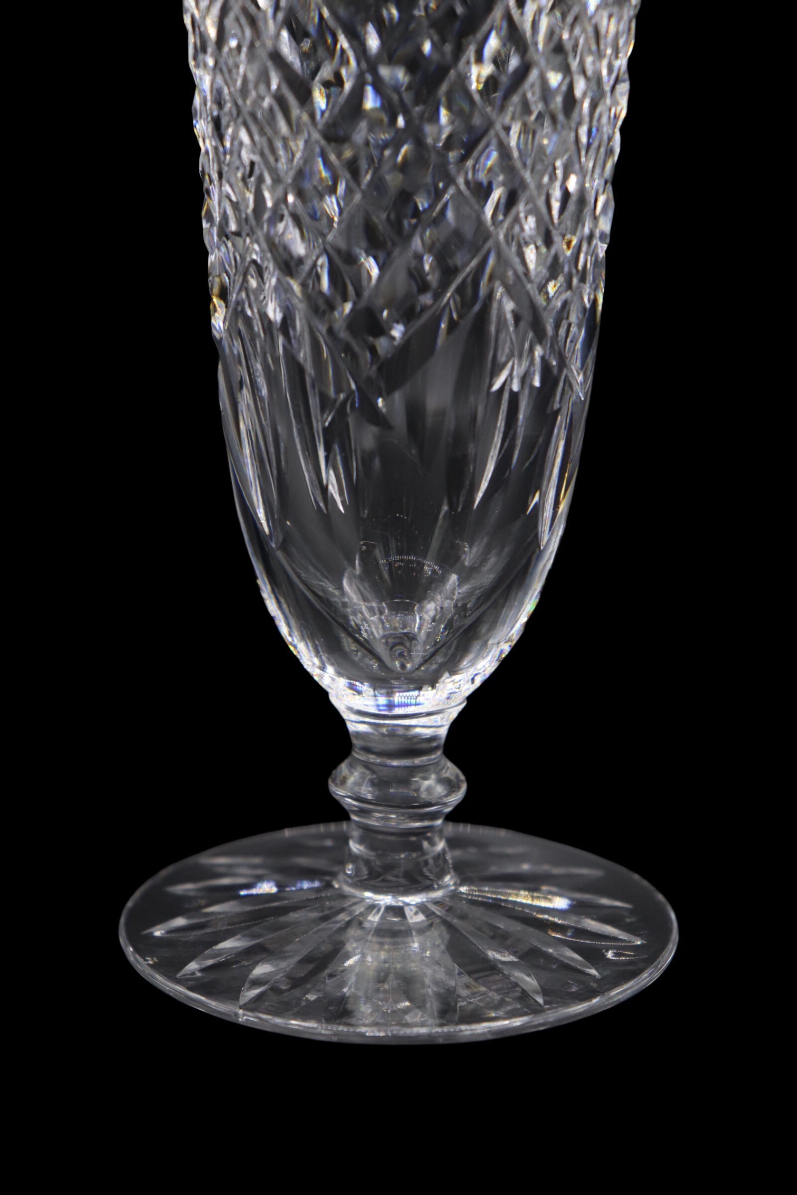 Waterford Crystal ashbourne 7 Inch Footed Vase Etsy