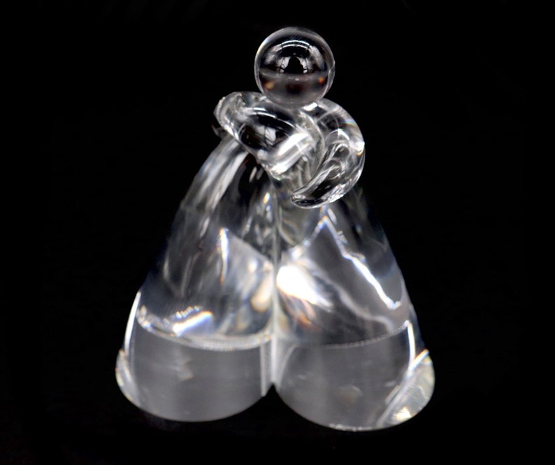 Steuben Glass Love Embrace Sculpture Etsy