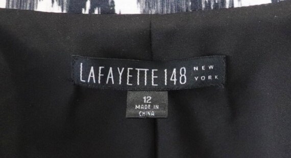 Pre-Owned Women’s Lafayette148 New York Black and… - image 7