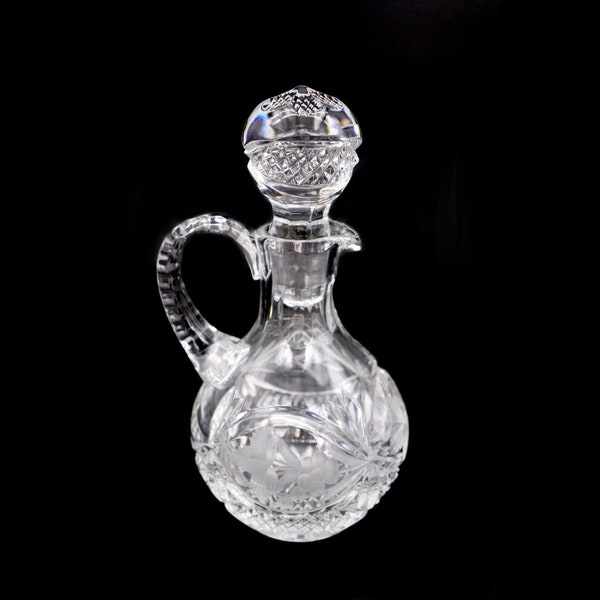 Glass Cruet Etsy