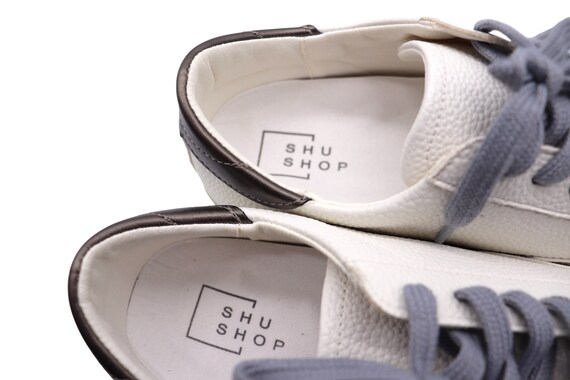 New Women’s Shu Shop “Paula” White & Silver Sneak… - image 7