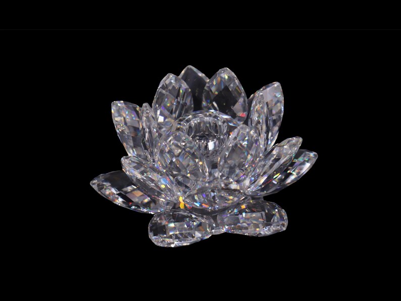 Swarovski Crystal home & Interior Collection Medium Waterlily
