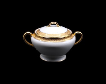 Gerard, Dufraisseix & Abbot Limoges “GDA35” Sugar Bowl with Lid