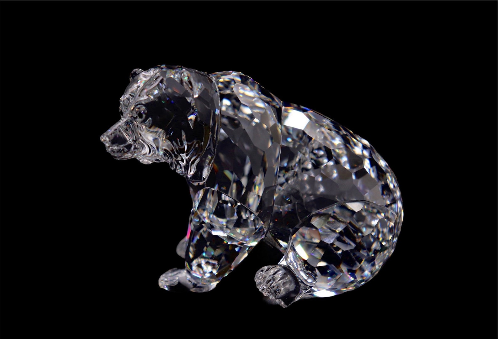 Swarovski Crystal Rare Encounters Collection Grizzly Bear Etsy