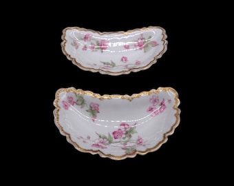 Platos de hueso Haviland Limoges “Schleiger” 241 - Juego de 2