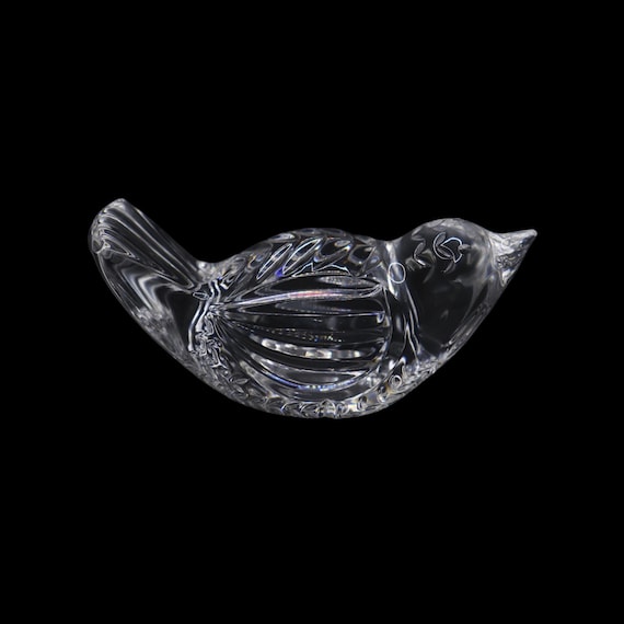 Waterford Crystal Bird Paperweight 