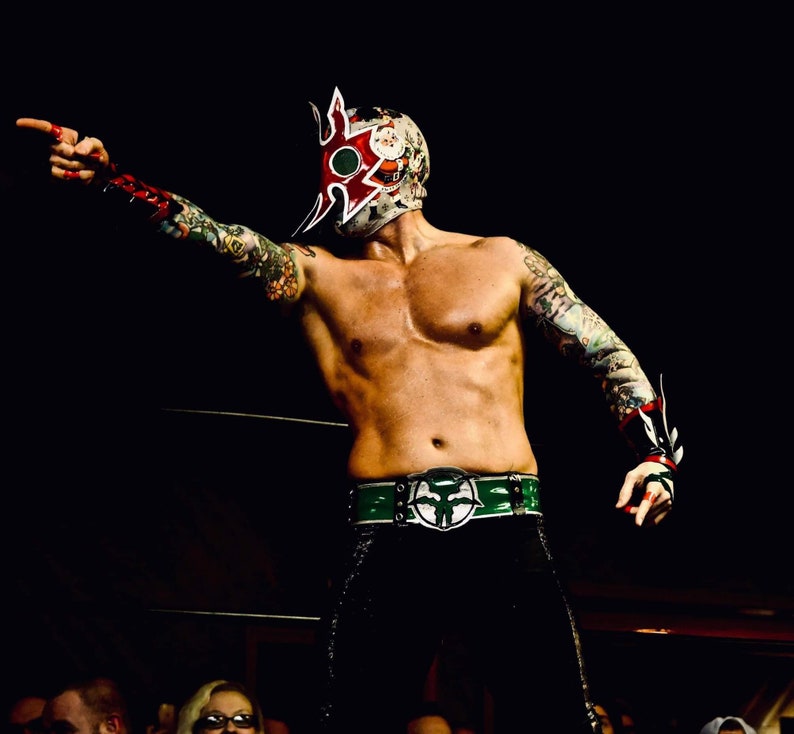 Custom Pro Wrestling Mask Etsy