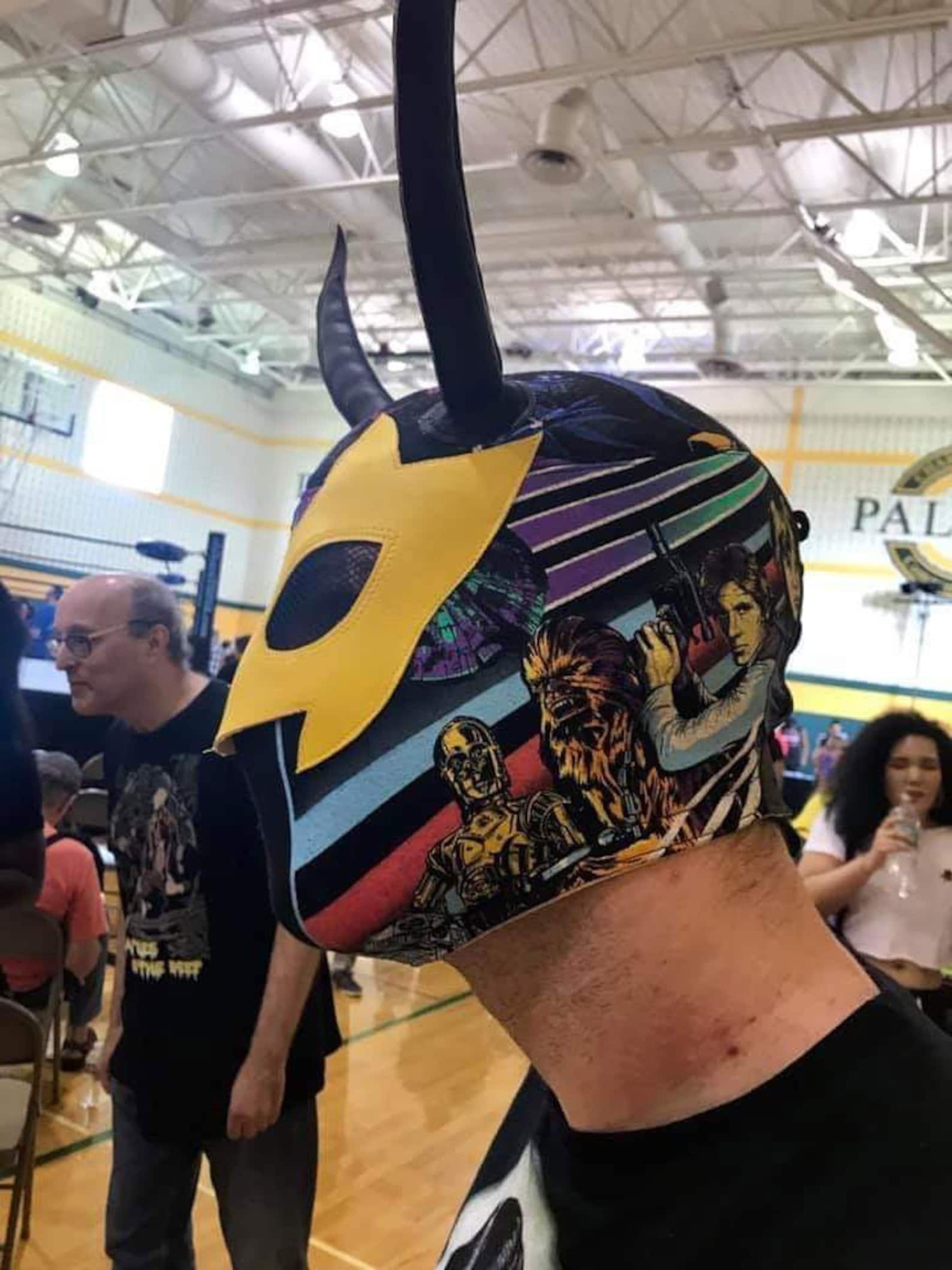 Custom Pro Wrestling Mask Etsy