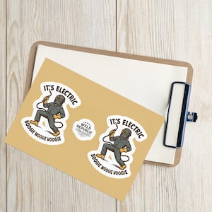 Welding Sticker | It&#39;s Electric | Sticker Sheet - Original drawing and design | Welder Gift S2