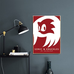 Sonic & Knuckles Minimal Print Digital Download