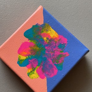 Trippy colorful painting