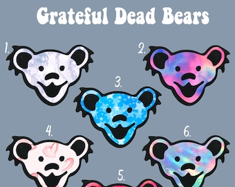 Grateful Dead Sticker Pack-pick any 4
