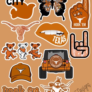 University of Texas Sticker Pack