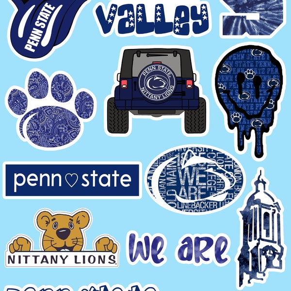 Penn State University Sticker Pack