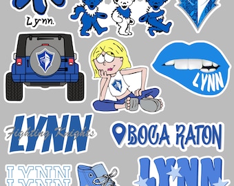 Lynn University Sticker Pack