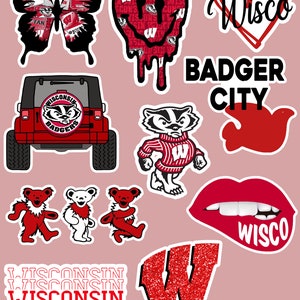 Universität von Wisconsin Sticker Pack
