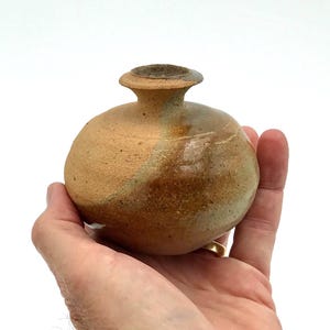 Vintage 1983 Studio Art Pottery Bud Vase/Weed Pot, Signed & Dated