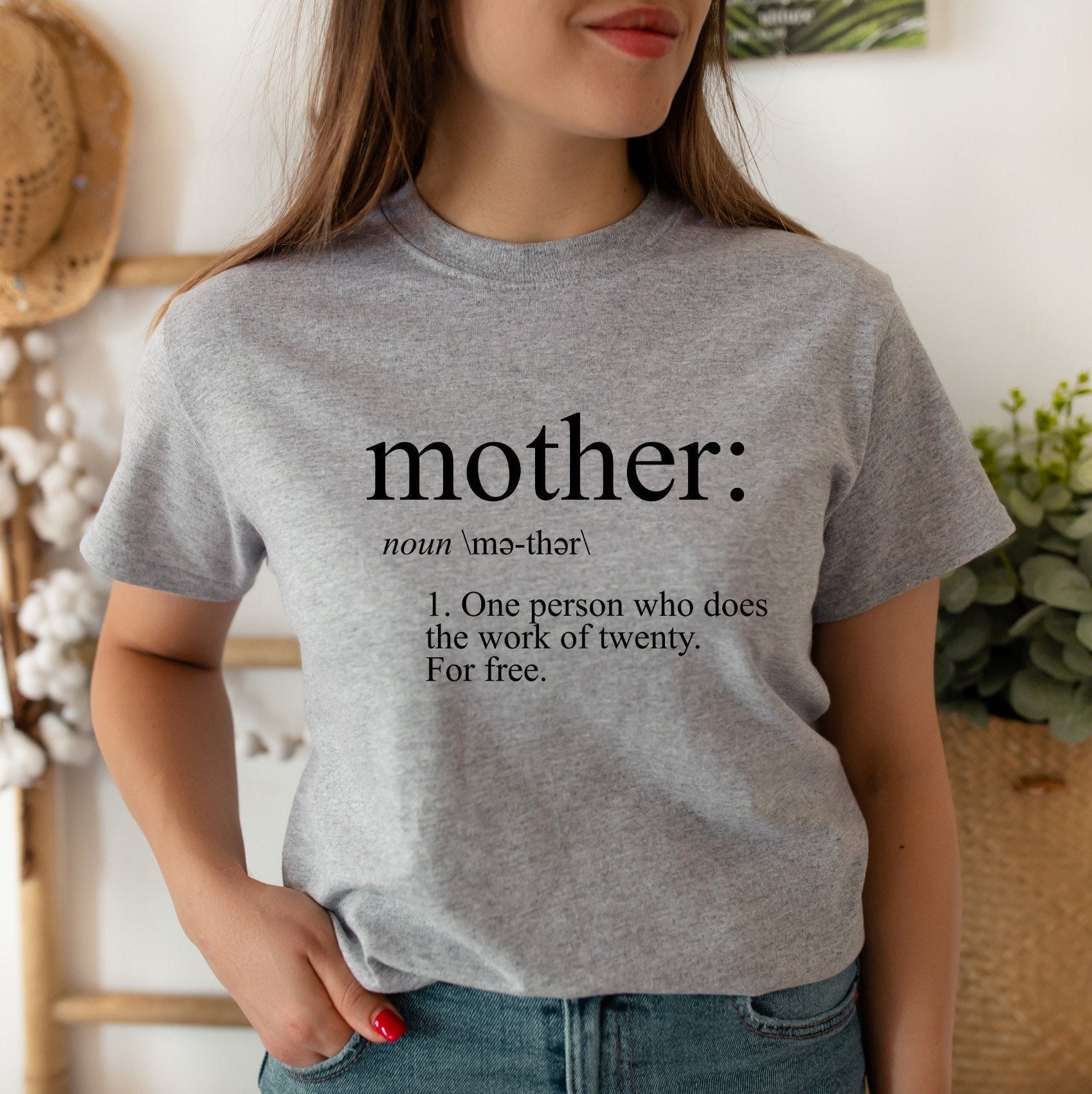 mother definition shirt
