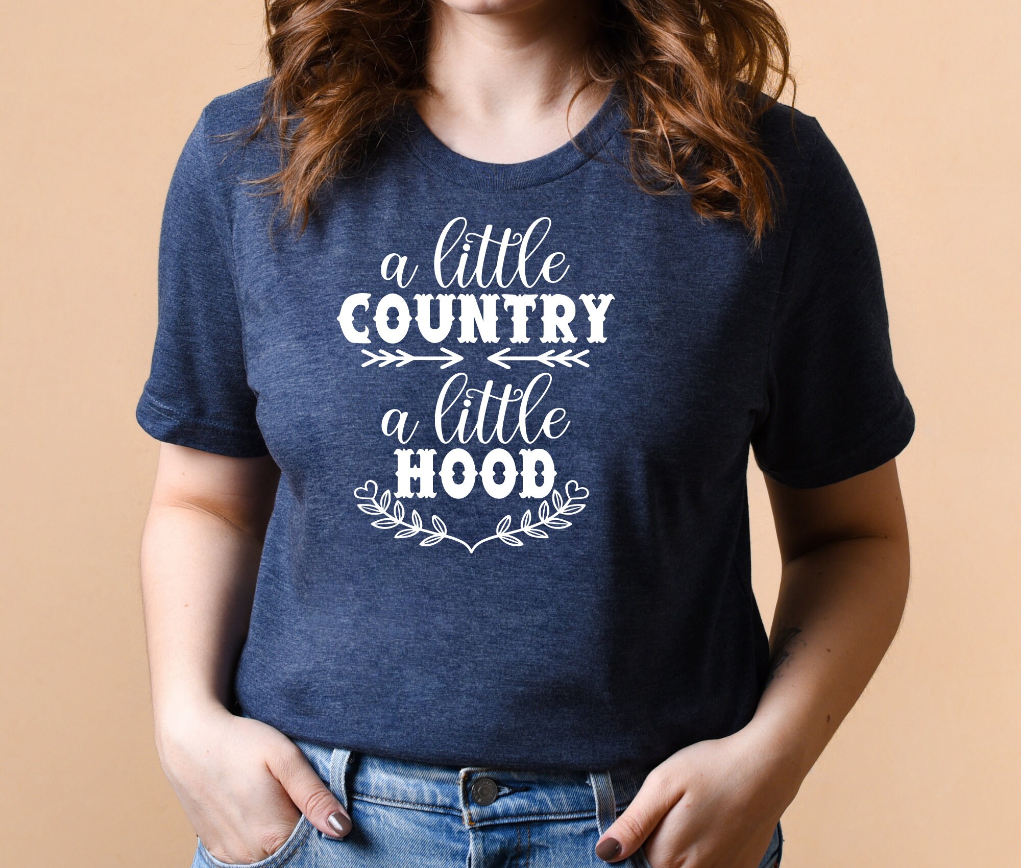 Country a Little Hood Shirt Country 