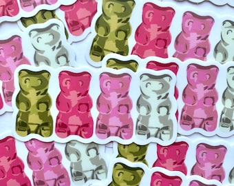 Gummy Bears Waterproof Vinyl Sticker 2