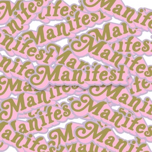 Manifest Waterproof Vinyl Sticker 2