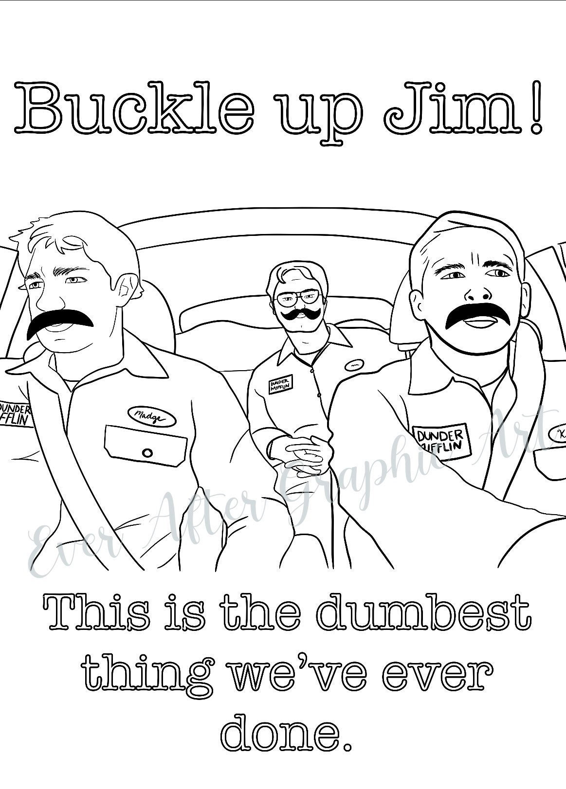 Napolean Dynamite Coloring Pages