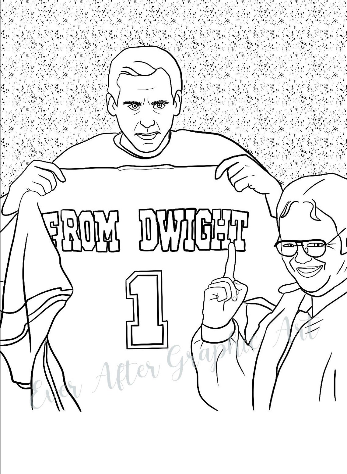 The Office Coloring Pages Etsy