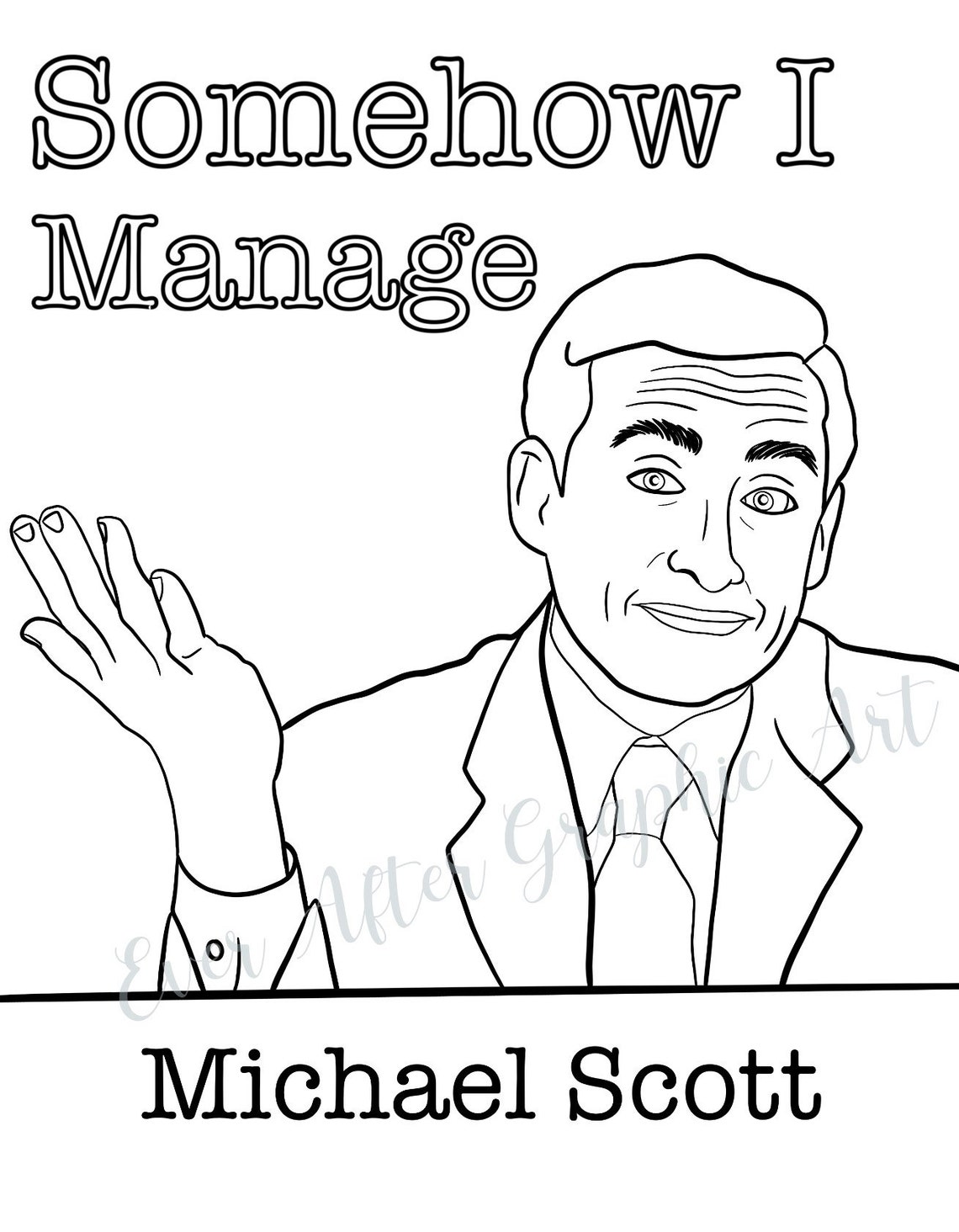 The Office Coloring Pages - Etsy