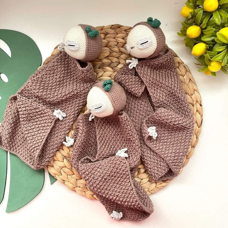 7 Designs Crochet Lovey Blankets Lovey Blanket Baby Lovey Etsy