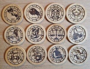 Set De 8 Dessous De Verre En Bambou - Ronds Et Hexagonaux - Réutilisables, Antidérapants - Pour Tasses, Verres, Bougies, Plantes