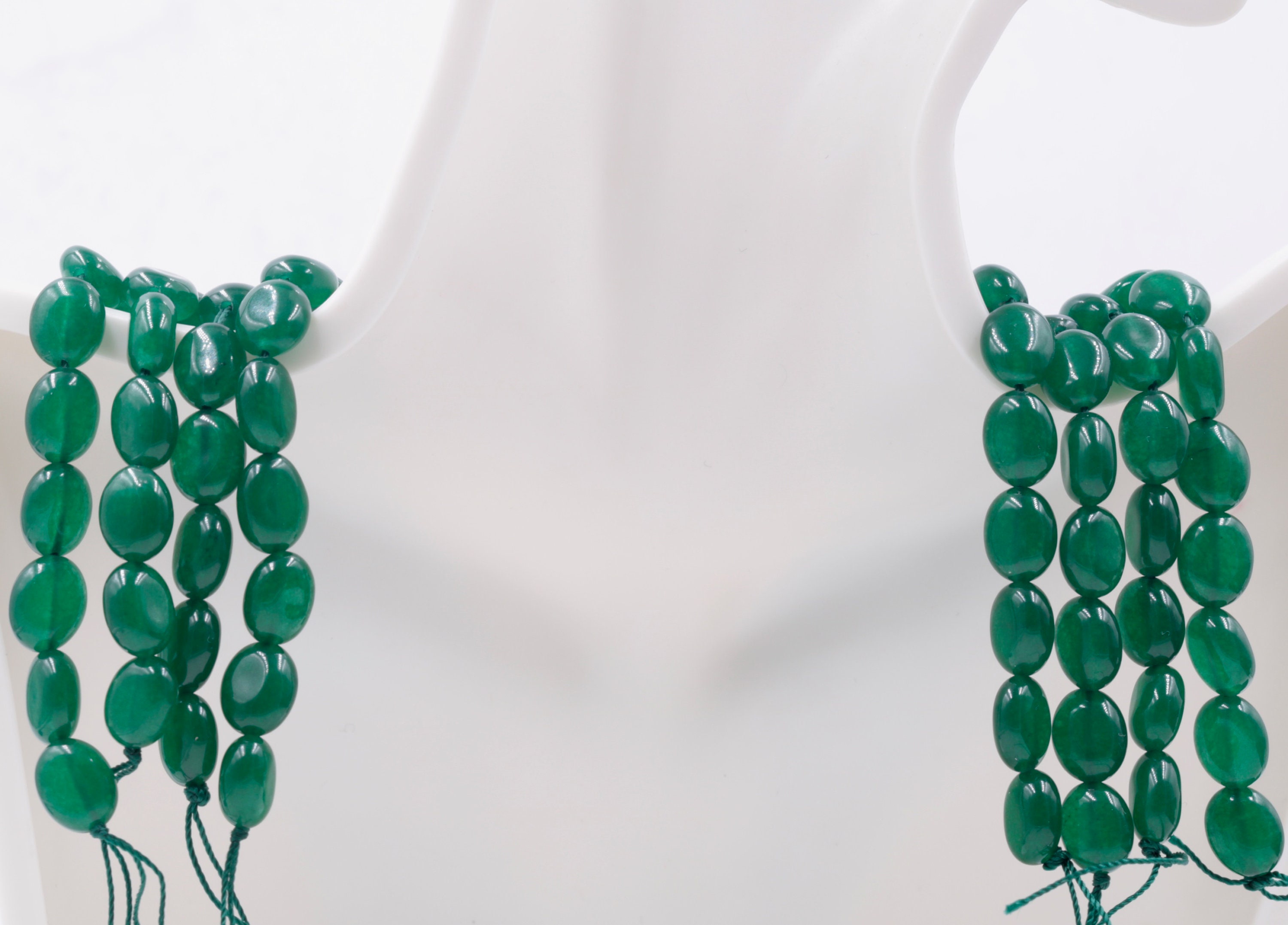 Natural Emerald Green Jade Necklace Green Jade Necklace Etsy