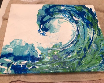 Acrylic paintings on canvas