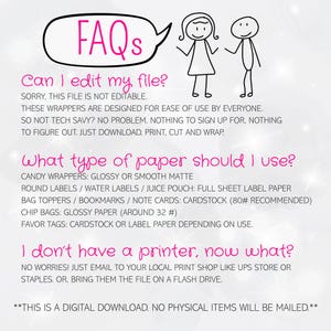 Naughty Cat Christmas Bag Toppers: Printable Holiday Party Favors, Kisses Candy Topper Tags, Xmas Gift (Instant Download) image 5