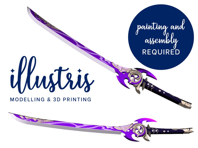 MISTSPLITTER 3D Printed Kits [Genshin Impact]