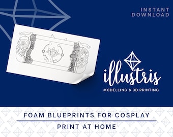 Link's Purah Pad Blueprint - Zelda Tears of the Kingdom Cosplay Prop (Digital Download)