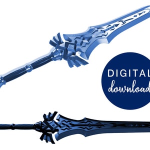 LINK Royal Claymore STL FILES [The Legend of Zelda: Breath of the Wild] Cosplay Prop | 3D Print files