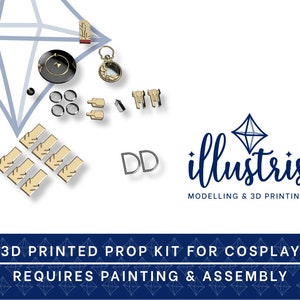 Trailblazer Accessory 3D Printed Kit [Honkai Star Rail] Cosplay Prop