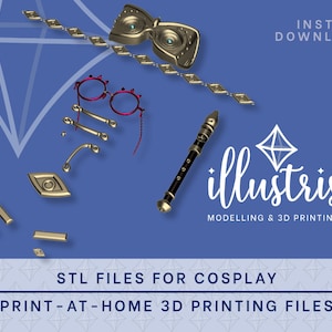 PURAH Accessories STL FILES [The Legend of Zelda: Tears of the Kingdom] Cosplay Prop | 3D Print files